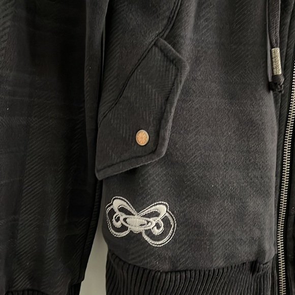 OAKLEY Fleece Lined Zip Up Jacket - Picture 3 of 5